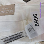 Madewell  The Tall Perfect Vintage Wide-Leg Crop‎ Jean Tile White, 30 TALL Photo 16