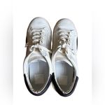 Dolce Vita White and Black Sneakers Size 8.5 Leather EUC‎ Photo 3