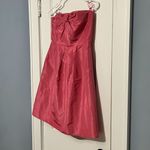 J.Crew NWT 100% silk pink dress strapless homecoming wedding guest size 2 Photo 2