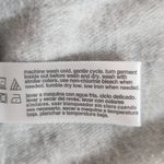 Three Dots  Gray Pullover Sweatshirt Small Gray Sweatshirt Quarter-zip Pullover Photo 7