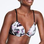 PINK - Victoria's Secret  Wear Everywhere Super Push Up Tie Dye Bra 32C Photo 0
