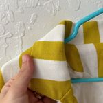 LPA Revolve  Boxy Blazer Yellow Gold White Double Breast Small Photo 7