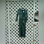 Lulus ❤️Dream Chaser Metallic Bodycon Maxi Dress Photo 2