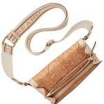 Lucky Brand  Leather Cali Crossbody/Wallet w/ Detachable Strap, Off-White - NWT Photo 2