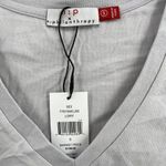 n:philanthropy Leonardo Knot Front Short Casual Shirtdress Grey Small New Photo 29