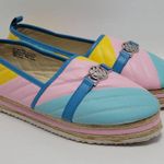 Rocawear Women's  Espadrille Ballet Flats Slip On Shoes Multi-color Size 9 Photo 10