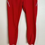 Spyder  ladies red athletic wear leggings size small Photo 2