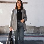 J.Crew Cocoon Sweater Blazer BA551 in Graphite Gray, Merino Wool Alpaca Blend Photo 11