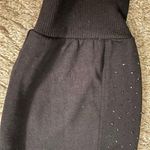 Lane Bryant Livi Active Black Knit Rhinestone Drawstring Joggers - size 14/16 Photo 2