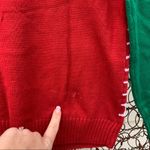Ugly Christmas Sweater  fireplace mantle tunic seen in a Hallmark movie MEDIUM Photo 3