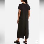 ATM made in Peru super cute jersey pocket shirt dress Black Size XS Photo 2