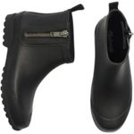 Madewell  Women's Zip-Up Lugsole Rain Boot Waterproof Black Size 9‎ Ankle Booties Photo 0