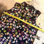 Equipment Femme Tira Sleeveless Floral Print Silk Dress Asymmetrical Hem Size S Photo 8