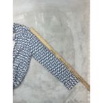 Alexander Jordan Womens Button Shirt Top medium Blue and White NWT Photo 15