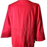 Jaclyn Smith  Pink Blazer 3/4 Sleeve Scoop Neck Casual Size Extra Large Photo 2