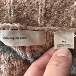 Anthropologie Sleeping On Snow Oullins Long Cardigan Vest Very Soft Tan Size L Photo 5