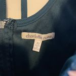 Charlotte Russe Turquoise Splice-Neck Lace Romper XS EUC Photo 9