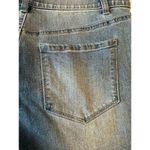 d.jeans Women's Blue Denim Chino Shorts Size 14 Casual Summer 5" Inseam Photo 9