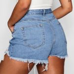 Boohoo 🆕  Destroyed Denim Cutoff Shorts Photo 1