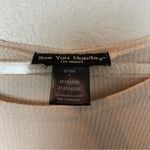 See You Monday Taupe Waffle Knit Tunic Size L Photo 2