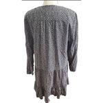 Rebecca Taylor LA VIE black white polkadot ruffle mini dress Sz L New Msrp $295 Photo 6