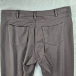 J. McLaughlin  Brown Straight Leg Knit Button Pull On Pants Womens Size 8 Photo 6