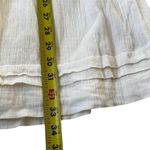 All Saints White Embroidered Lined A-line Dress Women Size 6 | 67-7 Photo 8