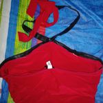 Forplay S Red Black Bodycon Sexy Christmas Dress Photo 1