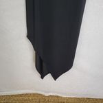 Venus  One Shoulder Dress Womens XS Black Midi Hi-Low Hem Stretchy Built in Bra Photo 1