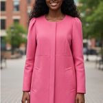 H&M womens Size 10 Coat Jacket Elegant Formal Blazer Pink Workwear Outwear Photo 0