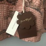 Anthropologie  Forever That Girl Pink Sequined V Neck Blouse NEW Photo 4