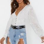 Nasty Gal Hook Front Blouse Photo 0