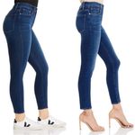 frame denim FRAME ALI HIGH RISE CIGARETTE SKINNY BLUE JEANS 24 Photo 1