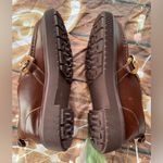 Kelsi Dagger  Brown Loafers with Gold Accent Photo 5