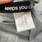 Adidas  Climalite V-Neck T-shirt Grey Short‎ Sleeve Womens Small Active Athletic Photo 8