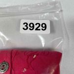 Vintage Coline Button Front Dress Medium Pink Embroidered Sequin Beaded Coquette Photo 7