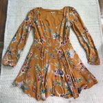Urban Outfitters Ecote Rosalinda Floral Long-Sleeve Mini Dress Photo 2