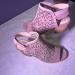 Vince Camuto Beige Cutout Block Heel Sandals Photo 6