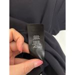 Aritzia Babaton Bodysuit Womens Large Original Contour Crew Black Short Sleeve Photo 4