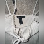 Forever 21 Cropped Cami Top Tie Front Detail Photo 2