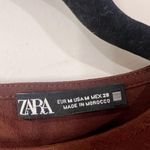 ZARA Brown Ruched BodyCon Midi dress  Medium Photo 8