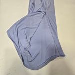 Norma Kamali x REVOLVE Halter Sweetheart Side Drape Gown in Celestial Blue Photo 4