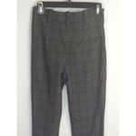 ZARA Gray Plaid Pleated Hi Rise Pants Women's XS Preppy Academia Modest Photo 6