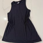 Athleta  Air Out Cinch Athletic Tank Top Women’s Small Navy Blue Yoga Workout Gym Photo 1