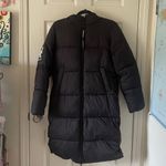 Kangol Puffer Jacket for H&M Black Size XXS Double Zip Hooded Trench Puffer Photo 8