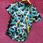 Pink Floyd Dark Side of the Moon Womens Tie dye Tee size Medium Photo 2