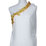 Music Legs Sexy Greek Goddess Costume Size 1X/2X Roman Toga Halloween Cosplay Gold Photo 2