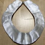 American Vintage Vintage Fur Pearl Collar Necklace Choker Mid Century Modern Photo 2