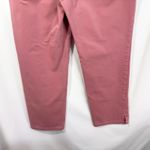 Isaac Mizrahi  LIVE! Size 14P Jeans Denim Pants Pink Straight Leg High Rise 271‎ Photo 7