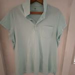 Renwick striped polo shirt size Large. Pima cotton. Preowned excellent condition White Photo 0